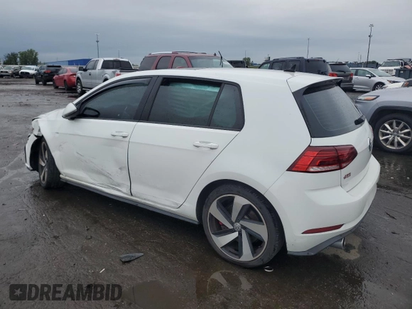2019 Volkswagen Golf GTI S with VIN 3VW5T7AUXKM037125, listed as a Copart auction lot 66696313 with 24,416 mi miles. Bid and sale history available at carsss.com. Image 2.
