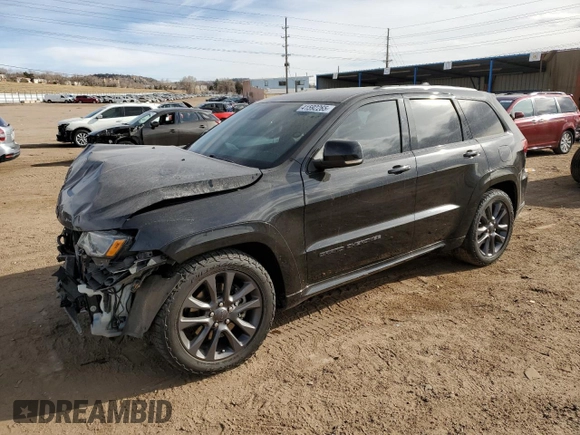 2018 Jeep Grand Cherokee High Altitude with VIN 1C4RJFCT2JC488669, listed as a Copart auction lot 41592265 with 65,216 mi miles and Non Repairable. Bid and sale history available at carsss.com. Image 1.