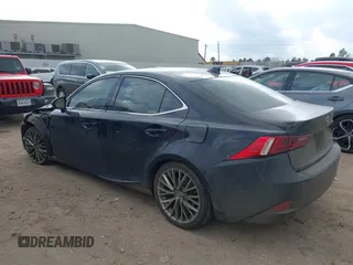 2014 Lexus IS 250 with VIN JTHCF1D25E5006592, listed as a IAAI auction lot 41496707 with 146,212 mi miles. Bid and sale history available at carsss.com. Image 3.