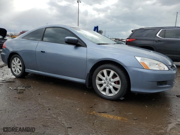2007 Honda Accord Cpe EX-L with VIN 1HGCM82617A003822, listed as a Copart auction lot 47871055 with NaN miles and Clean Title. Bid and sale history available at carsss.com. Image 4.