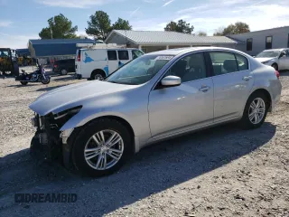 2012 Infiniti G25 x with VIN JN1DV6AR8CM861817, listed as a Copart auction lot 78807694 with 115,802 mi miles and Salvage Title. Bid and sale history available at DreamBid. Image 1.