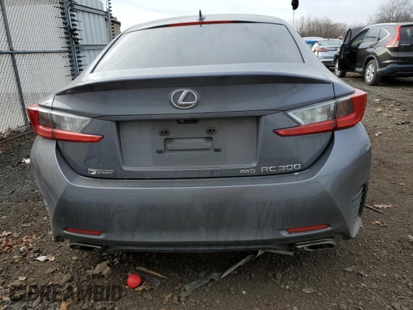 2016 Lexus RC 300 F Sport z VIN JTHSM5BC1G5000635, wystawiony jako Copart lot #88128555 z przebiegiem 121 988 mil mil oraz Szkoda całkowita • Salvage title. Historia ofert i sprzedaży dostępna na DreamBid. Obrazek 6.