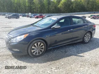 2014 Hyundai Sonata SE with VIN 5NPEC4AC0EH827178, listed as a Copart auction lot 52821265 with 52,961 mi miles and Salvage Title. Bid and sale history available at DreamBid. Image 1.