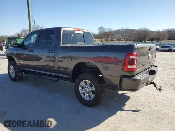 2023 Ram 2500 Big Horn with VIN 3C6UR5DL9PG530473, listed as a Copart auction lot 48253615 with 29,549 mi miles and Salvage title. Bid and sale history available at DreamBid. Image 2.