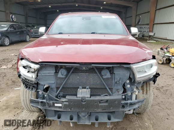 2015 Dodge Durango Citadel with VIN 1C4RDHEG5FC119976, listed as a Copart auction lot 89398065 with 130,864 mi miles and Clean title. Bid and sale history available at DreamBid. Image 5.
