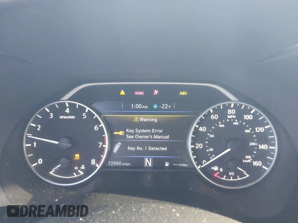 2016 Nissan Maxima SL with VIN 1N4AA6AP2GC437187, listed as a IAAI auction lot 41776458 with 72,990 mi miles and . Bid and sale history available at DreamBid. Image 7.