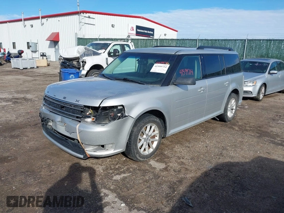 2016 Ford Flex SE z VIN 2FMGK5B8XGBA23900, wystawiony jako IAAI lot #41599714 z przebiegiem 102 961 mil mil oraz . Historia ofert i sprzedaży dostępna na DreamBid. Obrazek 2.
