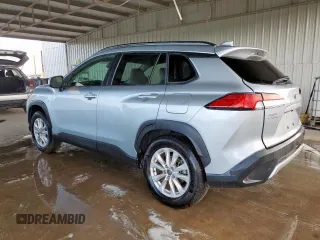 2022 Toyota Corolla Cross LE with VIN 7MUCAAAG5NV032352, listed as a Copart auction lot 59170715 with 53,127 mi miles and Clean title. Bid and sale history available at DreamBid. Image 2.