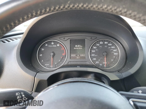 2016 Audi A3 1.8T Premium with VIN WAUA7GFF9G1014856, listed as a Copart auction lot 55302343 with 66,363 mi miles. Bid and sale history available at carsss.com. Image 9.