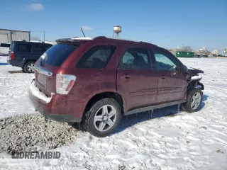 2007 Chevrolet Equinox LT with VIN 2CNDL63F676116943, listed as a Copart auction lot 44926995 with 84,571 mi miles and Salvage Title. Bid and sale history available at carsss.com. Image 3.