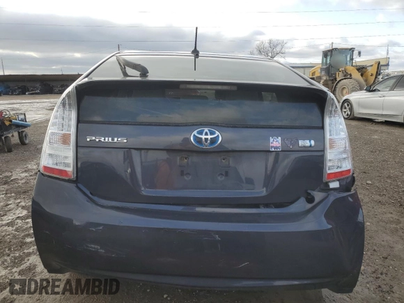 2010 Toyota Prius II with VIN JTDKN3DU0A0194992, listed as a Copart auction lot 44936345 with 93,386 mi miles and Salvage Title. Bid and sale history available at carsss.com. Image 6.