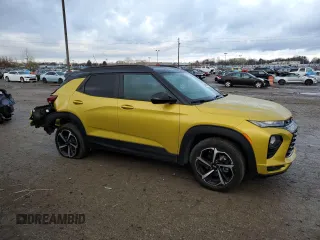 2023 Chevrolet TrailBlazer RS with VIN KL79MUSL1PB068846, listed as a Copart auction lot 48409504 with 26,392 mi miles and . Bid and sale history available at DreamBid. Image 4.