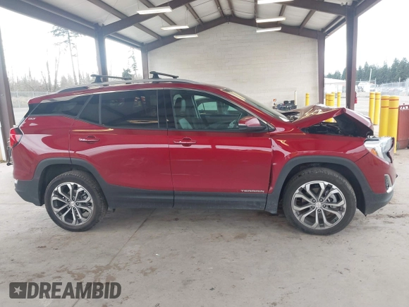 2019 GMC Terrain SLT with VIN 3GKALVEX3KL292140, listed as a IAAI auction lot 41910533 with 24,863 mi miles. Bid and sale history available at carsss.com. Image 13.