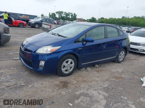 2010 Toyota Prius Four with VIN JTDKN3DU5A1266974, listed as a IAAI auction lot 42143273 with 179,635 mi miles and . Bid and sale history available at DreamBid. Image 2.