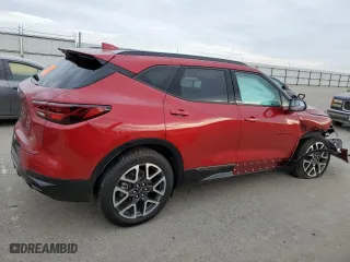 2024 Chevrolet Blazer RS with VIN 3GNKBERS5RS187284, listed as a Copart auction lot 85164194 with 5,694 mi miles and Salvage Title. Bid and sale history available at carsss.com. Image 3.