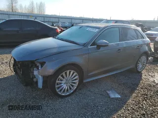 2016 Audi A3 e-tron Premium Plus with VIN WAUTPBFF5GA110902, listed as a Copart auction lot 41727075 with 39,955 mi miles and Salvage Title. Bid and sale history available at DreamBid. Image 1.