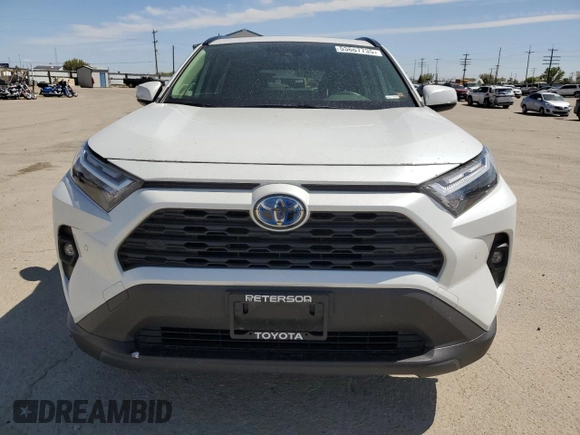 2024 Toyota RAV4 Hybrid XLE Premium with VIN JTMB6RFV7RJ042011, listed as a Copart auction lot 53667735 with 20,846 mi miles and Salvage Title. Bid and sale history available at carsss.com. Image 5.