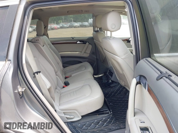 2013 Audi Q7 Premium Plus with VIN WA1LGAFE5DD014132, listed as a IAAI auction lot 42458839 with 135,687 mi miles and . Bid and sale history available at DreamBid. Image 8.