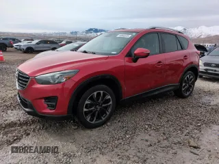 2016 Mazda CX-5 Grand Touring with VIN JM3KE4DY7G0807408, listed as a Copart auction lot 46002225 with 128,654 mi miles and Salvage Title. Bid and sale history available at carsss.com. Image 1.
