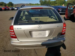 2003 Mercedes-Benz C with VIN WDBRH84JX3F393992, listed as a Copart auction lot 70216234 with 120,608 mi miles and Salvage title. Bid and sale history available at DreamBid. Image 6.