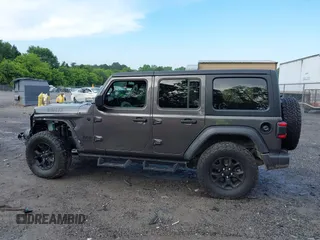 2021 Jeep Wrangler Unlimited Willys с VIN 1C4HJXDG2MW646904, выставлен на аукционе IAAI как лот 42267506 с пробегом 55 530 миль миль и . История ставок и продаж доступна на DreamBid. Изображение 15.