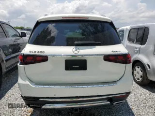 2024 Mercedes-Benz GLS 450 with VIN 4JGFF5KEXRB087062, listed as a Copart auction lot 56162235 with 20,550 mi miles and Salvage title. Bid and sale history available at DreamBid. Image 6.