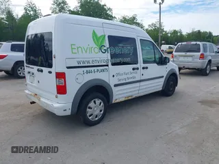 2010 Ford Transit Connect XLT with VIN NM0LS6BN1AT031550, listed as a IAAI auction lot 42383550 with 175,197 mi miles and . Bid and sale history available at DreamBid. Image 4.