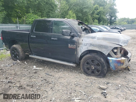 2015 Ram 2500 Tradesman with VIN 3C6UR5CJ2FG502142, listed as a Copart auction lot 63755054 with 0 mi miles and Salvage Title. Bid and sale history available at carsss.com. Image 4.