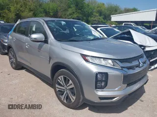 2024 Mitsubishi Outlander Sport S with VIN JA4ARUAU7RU007353, listed as a IAAI auction lot 41919891 with 32,050 mi miles. Bid and sale history available at carsss.com. Image 1.