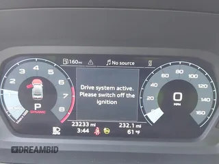 2023 Audi S3 z VIN WAUG3DGY2PA025296, wystawiony jako IAAI lot #41577516 z przebiegiem 23 233 mil mil oraz . Historia ofert i sprzedaży dostępna na DreamBid. Obrazek 7.