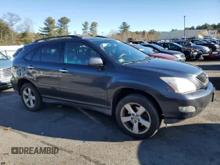 2008 Lexus RX 350 with VIN 2T2HK31U98C076376, listed as a Copart auction lot 82084774 with 214,899 mi miles and Salvage Title. Bid and sale history available at DreamBid. Image 4.