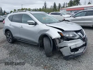 2018 Nissan Rogue SV z VIN 5N1AT2MV4JC834989, wystawiony jako IAAI lot #42137189 z przebiegiem 94 486 mil mil oraz . Historia ofert i sprzedaży dostępna na DreamBid. Obrazek 1.