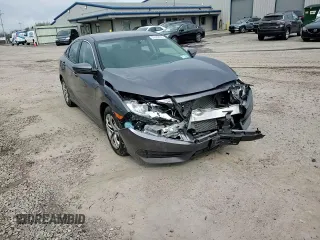 2017 Honda Civic Sedan LX with VIN 19XFC2F50HE204199, listed as a Copart auction lot 52629635 with 42,897 mi miles and Salvage Title. Bid and sale history available at carsss.com. Image 13.