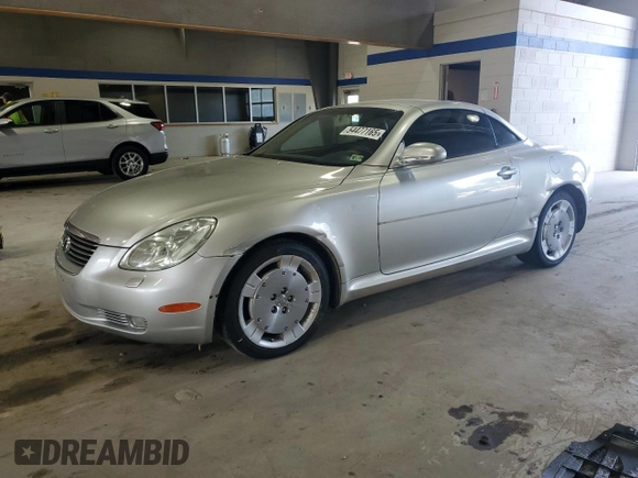 2003 Lexus SC with VIN JTHFN48YX30042434, listed as a Copart auction lot 54477165 with 114,777 mi miles and Clean Title. Bid and sale history available at carsss.com. Image 1.