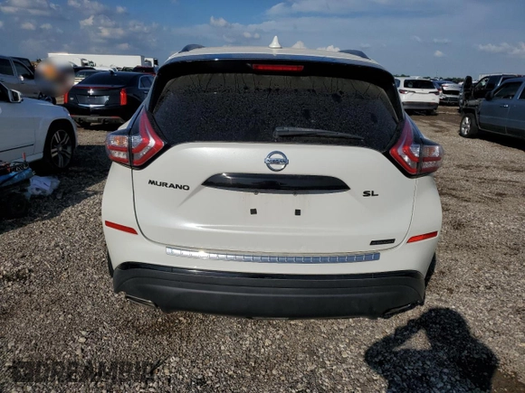 2018 Nissan Murano SV z VIN 5N1AZ2MG4JN158208, wystawiony jako Copart lot #52447825 z przebiegiem 82 285 mil mil oraz Szkoda całkowita • Salvage title. Historia ofert i sprzedaży dostępna na DreamBid. Obrazek 6.