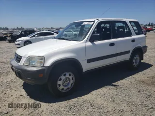 2001 Honda CR-V LX with VIN JHLRD18471C002789, listed as a Copart auction lot 57773994 with 192,612 mi miles and Salvage Title. Bid and sale history available at carsss.com. Image 1.
