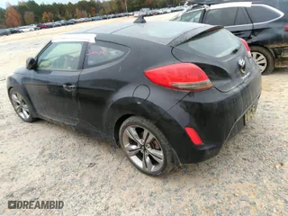 2012 Hyundai Veloster w/Gray Int with VIN KMHTC6AD1CU054764, listed as a IAAI auction lot 40533929 with 1 mi miles. Bid and sale history available at carsss.com. Image 3.