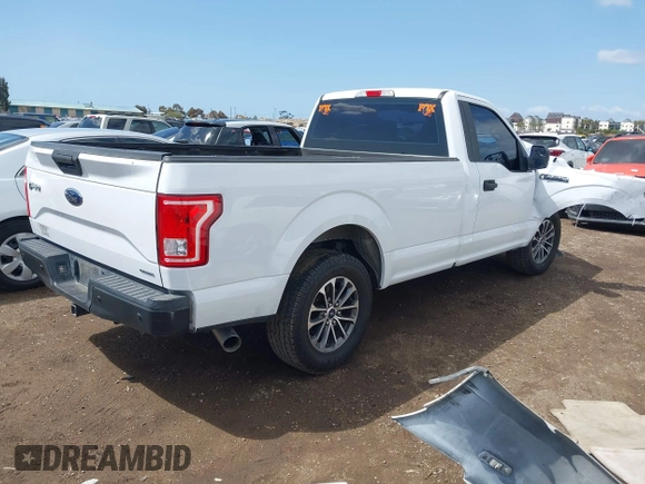 2016 Ford F-150 XL with VIN 1FTMF1C89GKD96872, listed as a IAAI auction lot 41952031 with 232,392 mi miles. Bid and sale history available at carsss.com. Image 4.