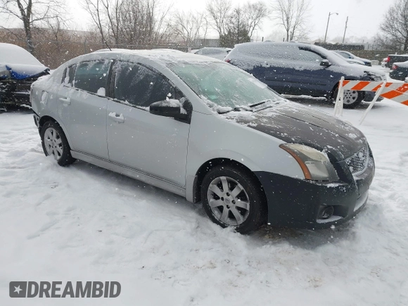 2011 Nissan Sentra 2.0 with VIN 3N1AB6AP8BL634727, listed as a IAAI auction lot 41314384 with 128,005 mi miles and . Bid and sale history available at DreamBid. Image 1.