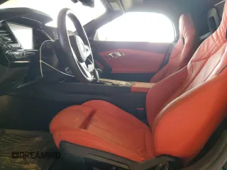2025 BMW Z4 sDriveM40i with VIN WBAHF9C05SWY43531, listed as a Copart auction lot 46370325 with 1,943 mi miles and Salvage Title. Bid and sale history available at carsss.com. Image 8.