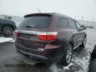 2012 Dodge Durango Citadel z VIN 1C4RDJEG8CC125970, wystawiony jako Copart lot #44002615 z przebiegiem 162 496 mil mil oraz Szkoda całkowita • Salvage title. Historia ofert i sprzedaży dostępna na DreamBid. Obrazek 3.