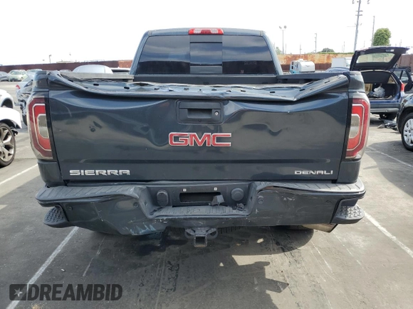 2017 GMC Sierra 1500 Denali with VIN 3GTU2PEJ6HG172367, listed as a Copart auction lot 53167045 with 134,015 mi miles and Salvage Title. Bid and sale history available at DreamBid. Image 6.