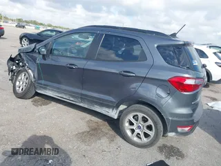 2021 Ford EcoSport SE with VIN MAJ3S2GE4MC444447, listed as a IAAI auction lot 41482594 with 70,881 mi miles and . Bid and sale history available at DreamBid. Image 3.