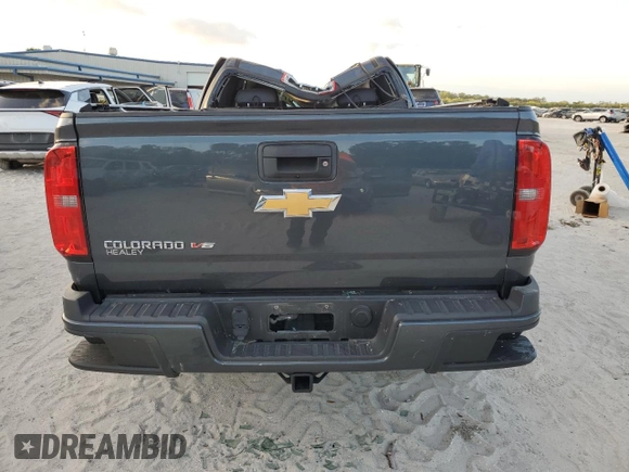 2017 Chevrolet Colorado 4WD Z71 with VIN 1GCHTDEN1H1286047, listed as a Copart auction lot 76193374 with 68,358 mi miles and Salvage Title. Bid and sale history available at carsss.com. Image 6.