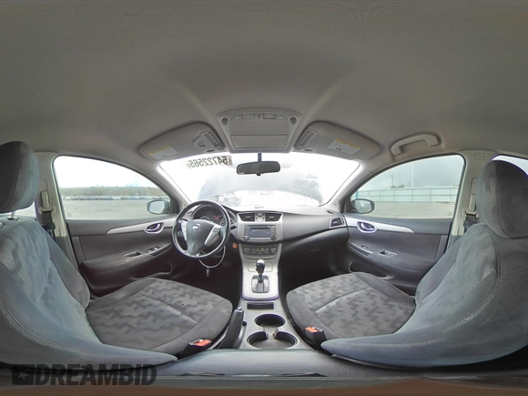 2013 Nissan Sentra FE+ S with VIN 3N1AB7AP2DL644369, listed as a Copart auction lot 54722565 with 160,173 mi miles and Salvage Title. Bid and sale history available at DreamBid. Image 14.