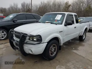 2002 Ford Ranger XL with VIN 1FTYR14U52TA50177, listed as a IAAI auction lot 41749268 with 343,617 mi miles. Bid and sale history available at carsss.com. Image 2.