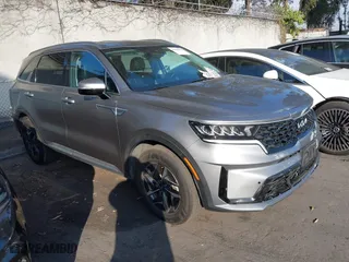 2023 Kia Sorento Hybrid EX with VIN KNDRH4LG7P5156923, listed as a IAAI auction lot 41492942 with 93,337 mi miles. Bid and sale history available at carsss.com. Image 1.