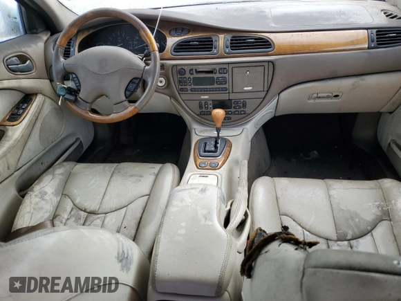 2001 Jaguar S-Type with VIN SAJDA01P51GM12659, listed as a Copart auction lot 79412564 with 113,741 mi miles and Non Repairable. Bid and sale history available at DreamBid. Image 8.