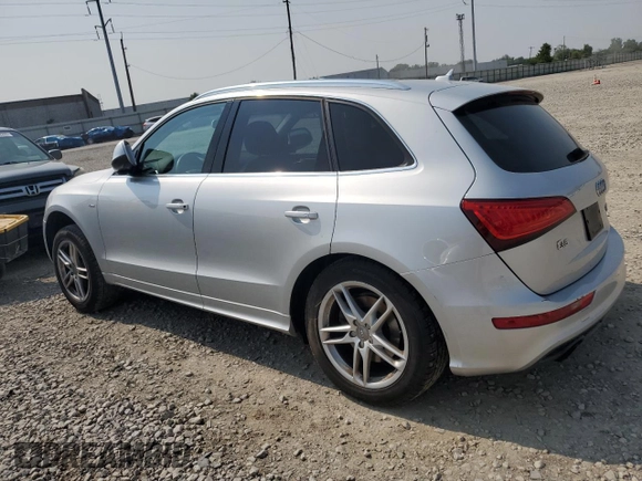 2014 Audi Q5 Premium Plus with VIN WA1DGAFP5EA078423, listed as a Copart auction lot 59508495 with 90,617 mi miles and Salvage title. Bid and sale history available at DreamBid. Image 2.