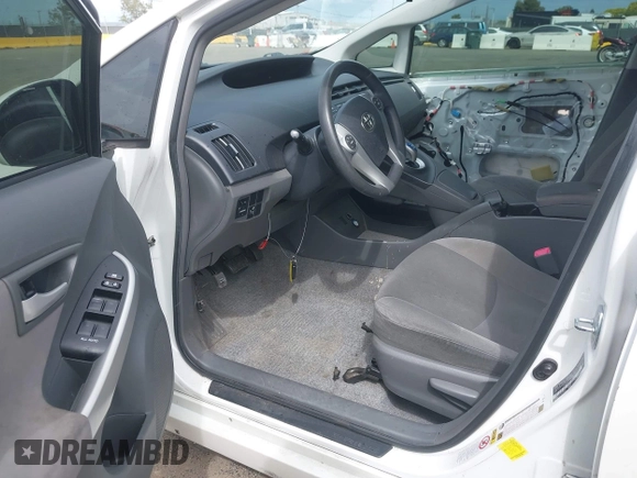 2011 Toyota Prius I with VIN JTDKN3DU8B5361409, listed as a IAAI auction lot 42117202 with 152,129 mi miles. Bid and sale history available at carsss.com. Image 5.